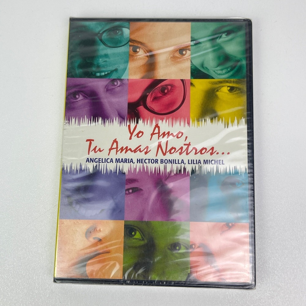 Yo Amo Tu‎ Amas Nostros DVD Angelica Maria Hector Bonilla Mexico Spanish